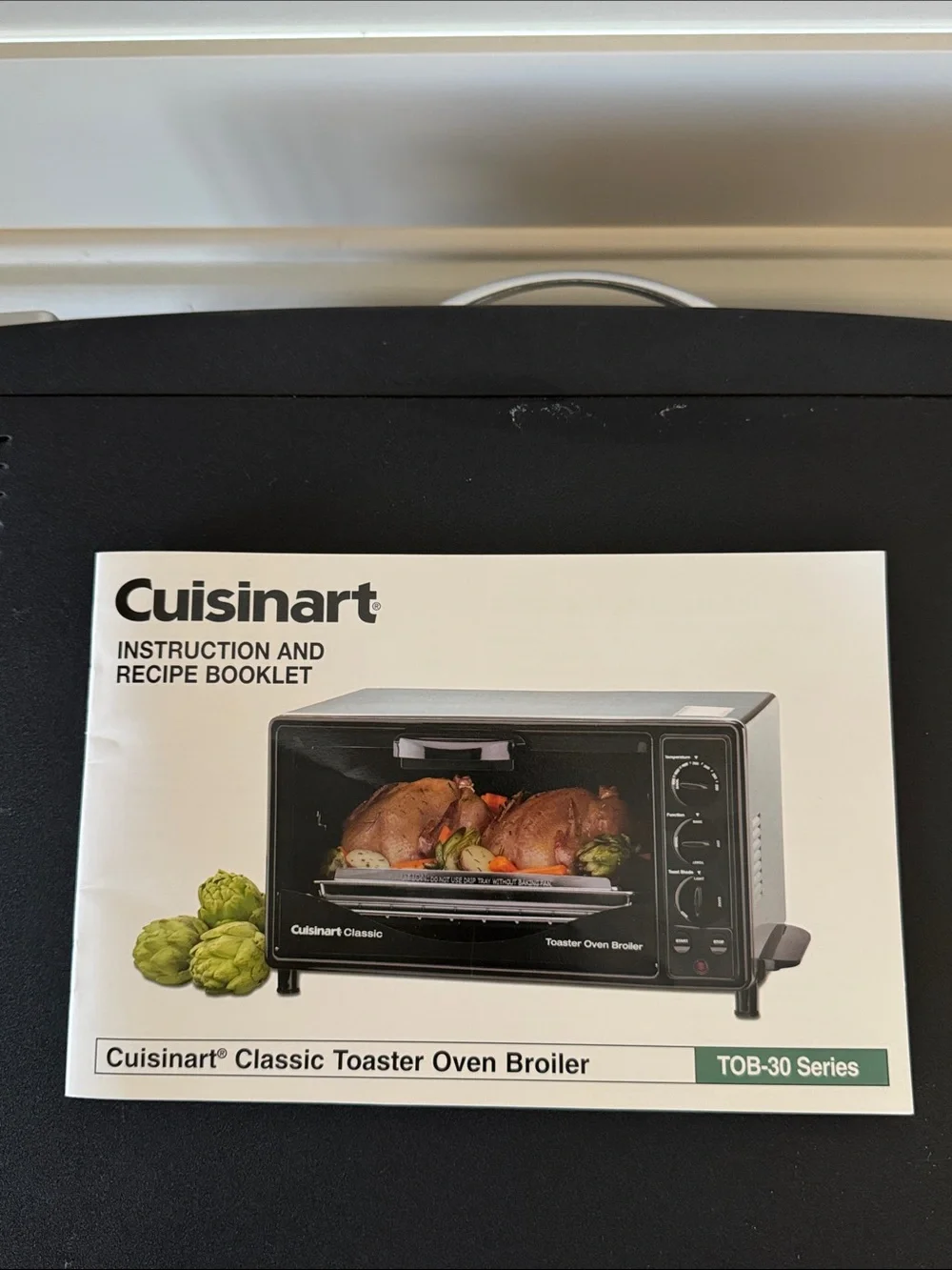 Cuisinart Black and Silver Toaster Oven Broiler